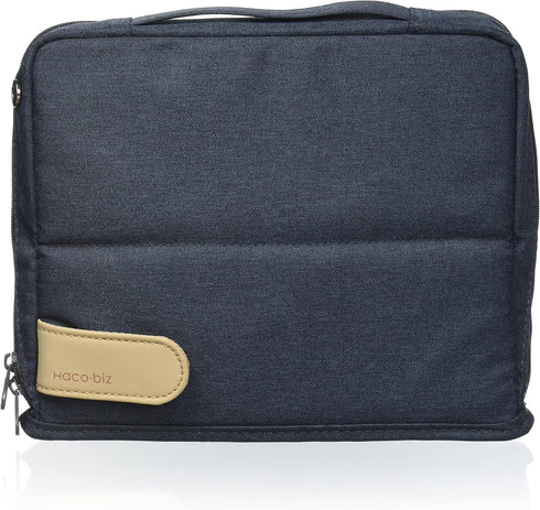 KOKUYO Pencil Case Pouch - Haco-Biz Standing Pen Pouch Bag, Large Capacity Portable Pencil Holder for School