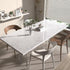 White/Gray Glossy Marble Contact Paper Wallpaper, 15.8"x78.7", Self Adhesive Thick Removable Vinyl for Kitchen