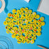 Mr. Pen Erasers, Pack of 64, Smiley Pencil Erasers for Kids, Fun School Supplies, Mini Erasers for Students
