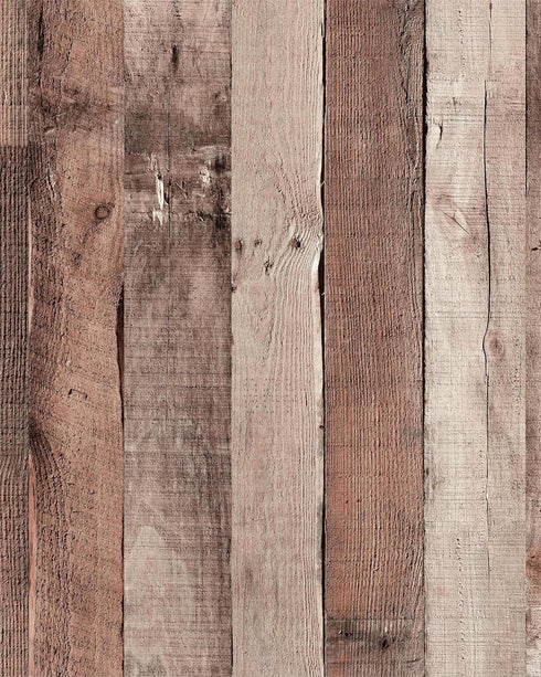 Yun-aeon Natural Wood-Cinnamon Contact Paper, 17.3"x 80", Removable Vintage Faux Wood Wallpaper for Kitchen