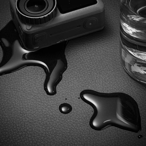 Nekmit Leather Desk Blotter Pad 34 x 17 Inches, Flat, Non-Slip, Waterproof (Black)