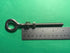 US Stainless 2 Pieces M8 Eye Bolt - 8mm x 100mm, Stainless Steel 316 Marine Grade