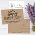 Hadley Designs 25 Kraft Happy Home Anniversary Realtor Cards, Blank Greeting House Postcards, Bulk Thank You Notes