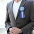 Premium Award Ribbons, Blue, Red, White - 1st, 2nd, 3rd Place, 1 Set (3 Ribbons) for Winners
