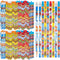 Kolewo4ever 200 Pieces Hero Text Wood Pencils, Pow! Snap! Wham! Bang! Elements, Assorted Styles