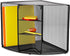 Rolodex Mesh Collection Corner Desktop Shelf, Black (62630)