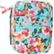 DIWI Super Giant Bible Cover - Extra Large Quilted Cotton Book Case 11.25 X 8.25 X 2.75 Inches (XL C1 Pink Garden)