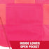 Radians SV22-1 Economy Type O Class 1 Safety Vest, Pink Mesh Size 4X-Large, 1 Each