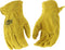 IRONCAT 9405 Grain Split Driver Glove, Large, Split Cowhide Leather, 1 Pair, Elastic Wrist
