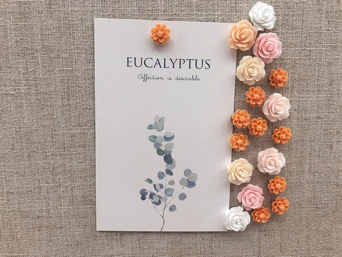 Push Pins 24 Pcs, Decorative Thumb Tacks for Cork Board, Office Organization, Home