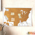 Maps International Scratch Off Map of the United States, USA Wall Map - Detailed Cartography - National Parks