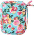 DIWI Super Giant Bible Cover - Extra Large Quilted Cotton Book Case 11.25 X 8.25 X 2.75 Inches (XL C1 Pink Garden)