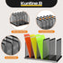 Desk File Organizer, 5 Sections Upright Mesh Desktop File Sorter for Home, Office & Classroom Organization