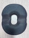 Wacalarda Donut Gel Memory Foam Seat Cushion, Black, for Tailbone Pain, Hemorrhoids &