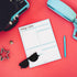 JULIANNE & CO Daily To-Do Undated Tear-Away Planner Notepads, Premium Organizer for Home, Office, 50 Pages