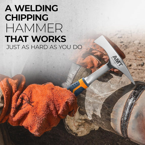 AMERICAN MUTT TOOLS Welding Chipping Hammer 14 oz Welding Hammer Chipping Slag Slag Hammer, Chipping Hammer Welding, Welder Hammer, Welding Chipping Hammer, Welders Chipping Hammer, Chipi Hammer by AMERICAN MUTT TOOLS