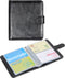 Wisdompro Business Card Book Organizer, Premium PU Leather Wallet Name Credit ID