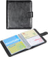 Wisdompro Business Card Book Organizer, Premium PU Leather Wallet Name Credit ID