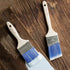 Bates Paint Brushes Set, 2 Pack, Premium Professional Paintbrushes with Treated Wood Handle for House & Trim