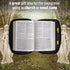 Embassy Bible Cover, Camouflage, with Extra Zippered Compartments