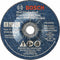 BOSCH GW27LM300 2-Pack 3 In. x 1/8 In. Metal Grinding Wheel, 30 Grit Compatible with 3/8 In. Arbor Type 27