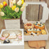 20pcs 8x8x2.5 Inch White Bakery Boxes, Cookie Boxes with Window for Treats, Pastry, Donuts, Muffins, and Pies